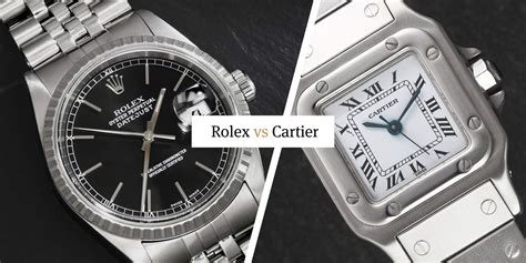 rolex or cartier watch|cartier versus rolex.